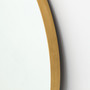 Bellvue Round Mirror-Polished Brass