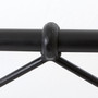 Casey Iron Twin Bed-Black