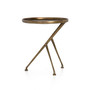 Schmidt Accent Table-Raw Antique Brass