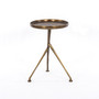 Schmidt Accent Table-Raw Antique Brass