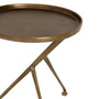 Schmidt Accent Table-Raw Antique Brass