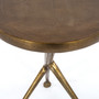 Schmidt Accent Table-Raw Antique Brass
