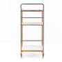 Felix Bar Cart-Antique Brass