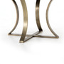 Gage Dining Table-60"-Polished White Mar