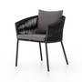 Porto Outdoor Dining Chair-Bronze