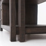 Ian Kitchen Island-Rubbed Black