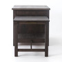Ian Kitchen Island-Rubbed Black