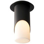 Ellipse Large Glass Ceiling Mount Light