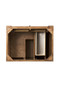 Bristol 30" Single Vanity, Saddle Brown