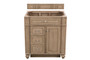Bristol 30" Single Vanity, Whitewashed Walnut
