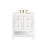 Breckenridge 30" Single Vanity, Bright White