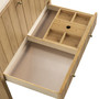 Hudson 36" Single Vanity, Light Natural Oak
