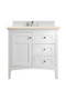 Palisades 36" Single Vanity, Bright White