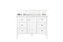 Palisades 48" Single Vanity, Bright  White