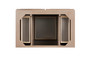 Portland 36" Single Vanity, Whitewashed Walnut