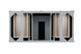 Brittany 48" Single Vanity, Urban Gray