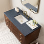 Amberly 48" Single Vanity, Mid-Century Walnut