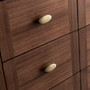 Amberly 60" Single Vanity, Mid-Century Walnut
