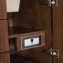 Amberly 60" Single Vanity, Mid-Century Walnut