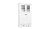 De Soto 30" Double Tower Hutch, Bright White