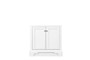 De Soto 30" Hutch Base (for Double Tower Hutch), Bright White