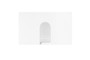 Boston 25" Storage Cabinet, Glossy White