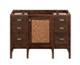 Addison 48" Single Vanity Cabinet, Mid-Century Acacia
