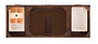 Addison 60" Single Vanity Cabinet , Mid-Century Acacia