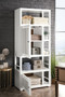 Athens 30" Bookcase Linen Cabinet (double-sided), Glossy White
