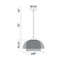 Kenmore 16" Round Pendant