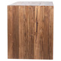 Camila 60" Rectangular Reclaimed Teak Waterfall Dining Counter Table