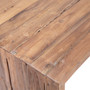Camila 60" Rectangular Reclaimed Teak Waterfall Dining Counter Table