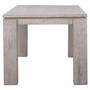 Datona 86" Rectangular Reclaimed Pine Block 4 Leg Dining Table
