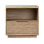 Finn Light Wash Acacia Single Drawer Storage Night Stand