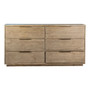 Finn Light Wash Acacia Six-Drawer Dresser
