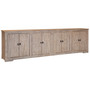Harrison 109" Reclaimed Pine Light Wash Reclaimed Pine 8-Door Sideboard