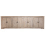 Harrison 109" Reclaimed Pine Light Wash Reclaimed Pine 8-Door Sideboard