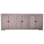 Harrison 83" Reclaimed Pine Light Wash Reclaimed Pine 6-Door Sideboard