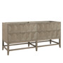 Emmeline 72" Double Vanity, Pebble Oak