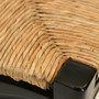 French Ladderback Side Chair, Black - Set of 2