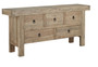 Old Pine Five Drawer Buffet