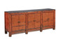 Large Antique Amber Sideboard