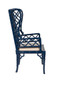 Regency Wingback Chair, Blue - Set of 2