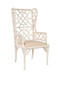 Regency Wingback Chair, Cream - Set of 2