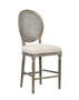 Renton Counter Stool, Rattan Back
