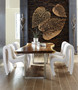Birch Leaf Wall Art, Copper, XL