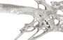 Root Wall Art, Large, Silver Leaf