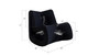 Seat Belt Rocking Chair, Black/Black
