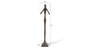 Speak No Evil Slender Sculpture, Large, Resin, Bronze Finish