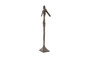 Speak No Evil Slender Sculpture, Large, Resin, Bronze Finish